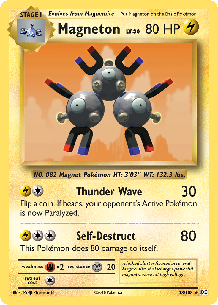 Magneton (38/108) [XY: Evolutions] | Good Games Morley