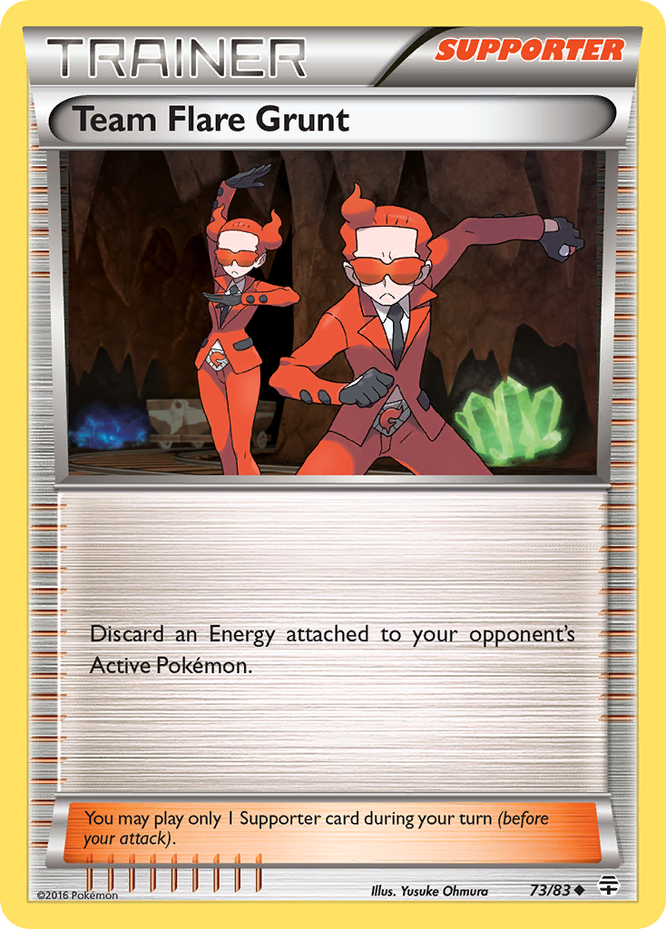 Team Flare Grunt (73/83) [XY: Generations] | Good Games Morley