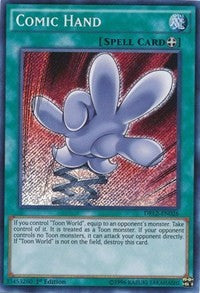 Comic Hand [DRL2-EN026] Secret Rare | Good Games Morley
