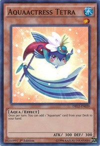 Aquaactress Tetra [DRL2-EN039] Super Rare | Good Games Morley