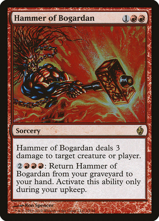 Hammer of Bogardan [Premium Deck Series: Fire and Lightning] | Good Games Morley