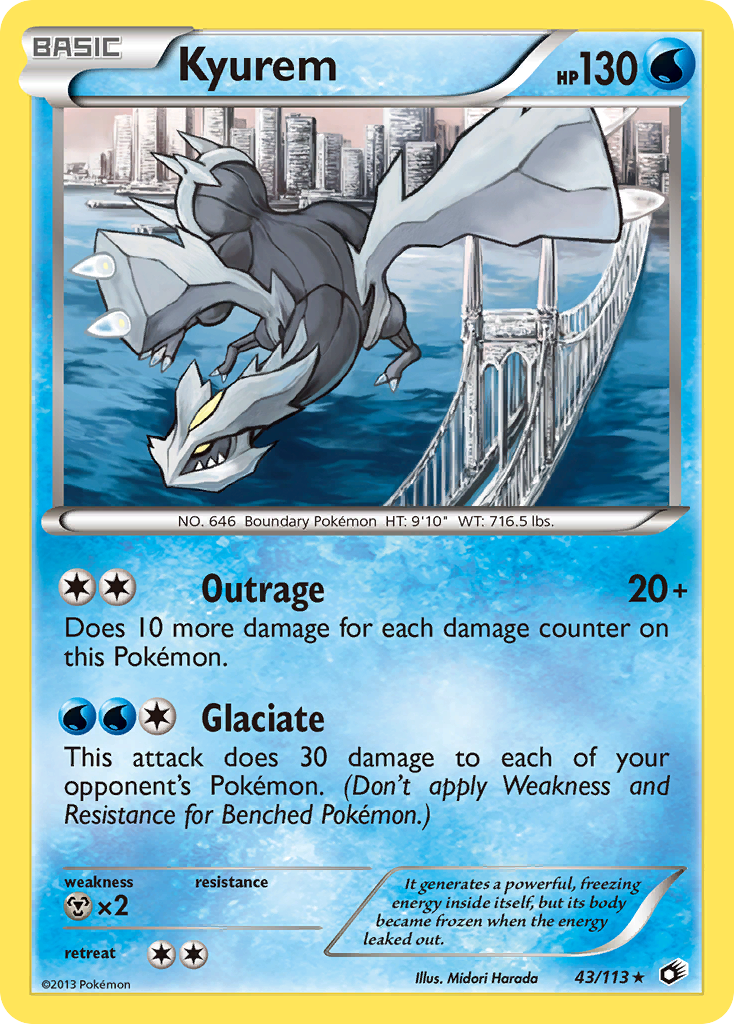 Kyurem (43/113) [Black & White: Legendary Treasures] | Good Games Morley