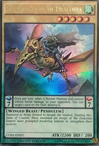 Sky Dragoons of Draconia (CORE-ENSP1) [CORE-ENSP1] Ultra Rare | Good Games Morley