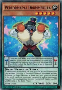 Performapal Drummerilla [CORE-EN006] Common | Good Games Morley