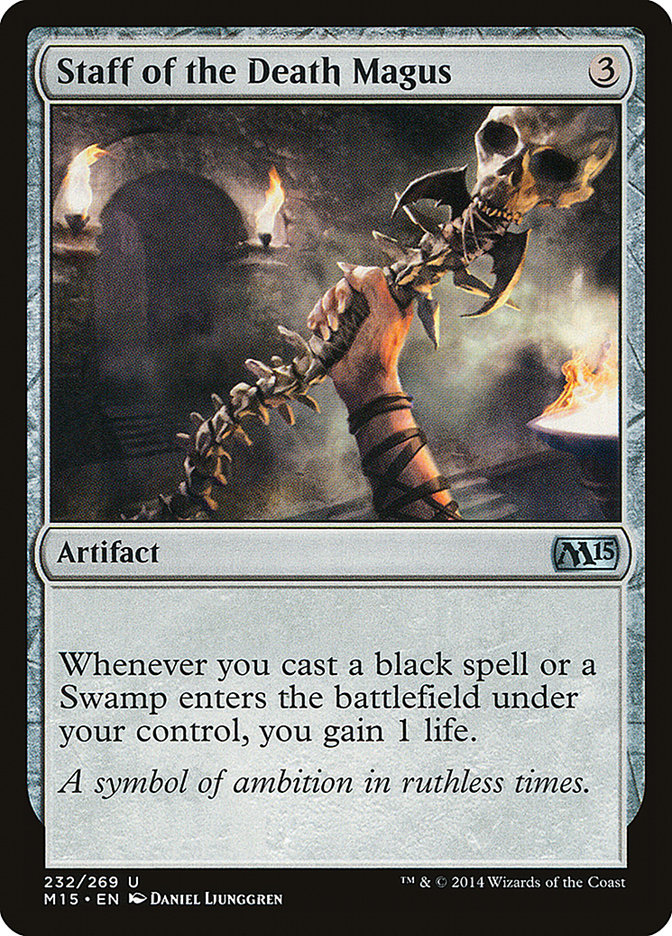 Staff of the Death Magus [Magic 2015] | Good Games Morley