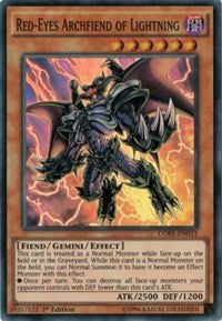 Red-Eyes Archfiend of Lightning [CORE-EN023] Super Rare | Good Games Morley