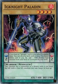 Igknight Paladin [CORE-EN029] Common | Good Games Morley