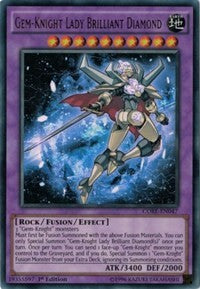 Gem-Knight Lady Brilliant Diamond [CORE-EN047] Ultra Rare | Good Games Morley