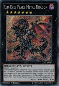 Red-Eyes Flare Metal Dragon [CORE-EN054] Secret Rare | Good Games Morley