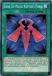 Rank-Up-Magic Raptor's Force [CORE-EN057] Common | Good Games Morley