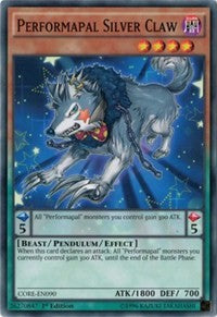 Performapal Silver Claw [CORE-EN090] Common | Good Games Morley