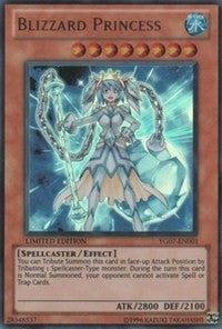 Blizzard Princess [YG07-EN001] Ultra Rare | Good Games Morley