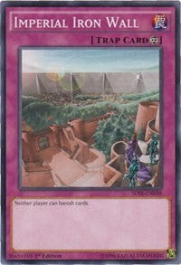 Imperial Iron Wall [SDSE-EN038] Common | Good Games Morley