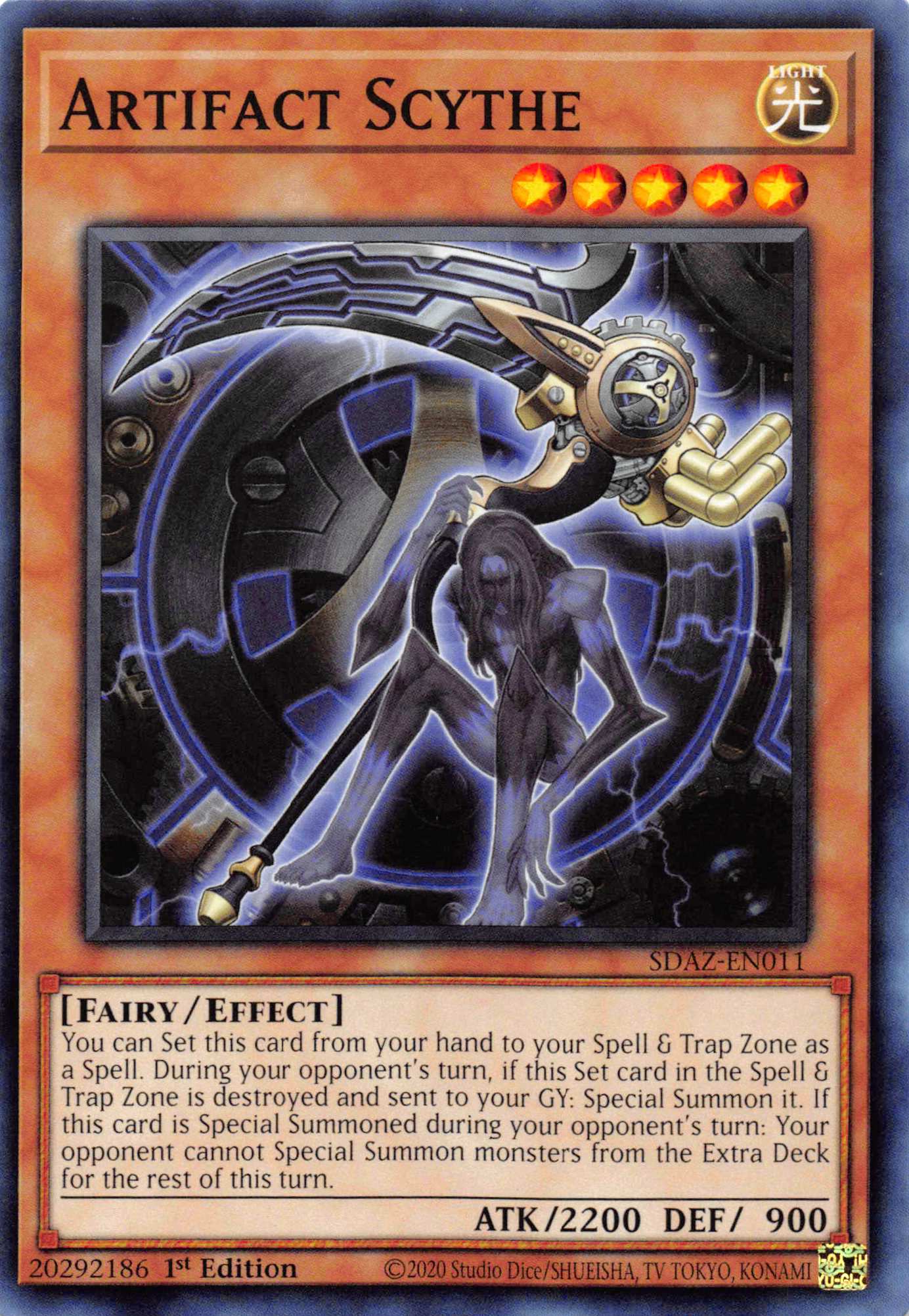 Artifact Scythe [SDAZ-EN011] Common | Good Games Morley