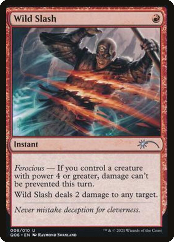 Wild Slash [Pioneer Challenger Decks 2021] | Good Games Morley