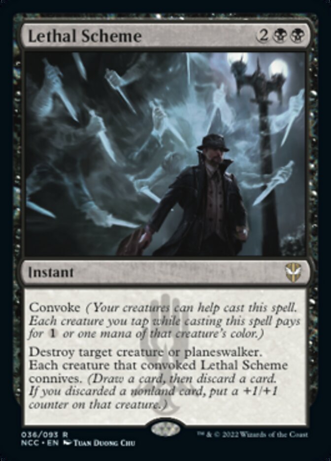 Lethal Scheme [Streets of New Capenna Commander] | Good Games Morley