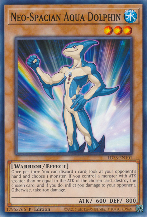 Neo-Spacian Aqua Dolphin [LDS3-EN101] Common | Good Games Morley