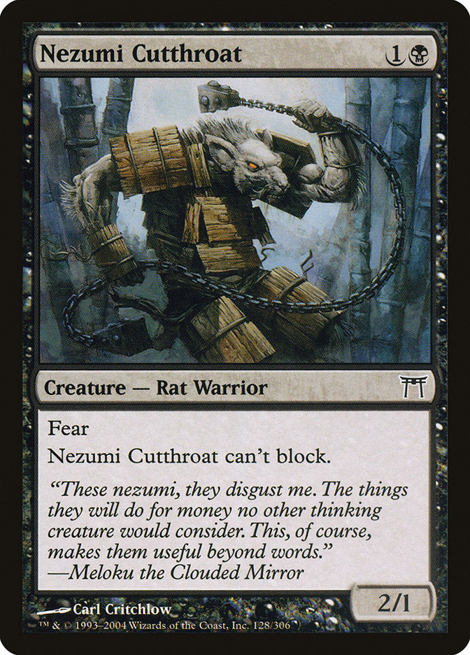 Nezumi Cutthroat [Champions of Kamigawa] | Good Games Morley