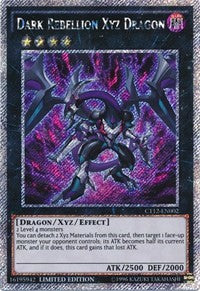 Dark Rebellion Xyz Dragon [CT12-EN002] Secret Rare | Good Games Morley