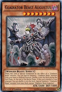 Gladiator Beast Augustus [MP15-EN020] Rare | Good Games Morley