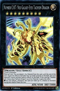Number C107: Neo Galaxy-Eyes Tachyon Dragon [MP15-EN023] Super Rare | Good Games Morley