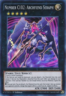 Number C102: Archfiend Seraph [MP15-EN024] Super Rare | Good Games Morley