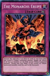 The Monarchs Erupt [MP15-EN044] Super Rare | Good Games Morley