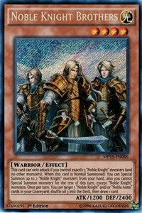 Noble Knight Brothers [MP15-EN046] Secret Rare | Good Games Morley