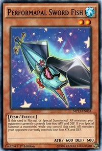 Performapal Sword Fish [MP15-EN063] Common | Good Games Morley