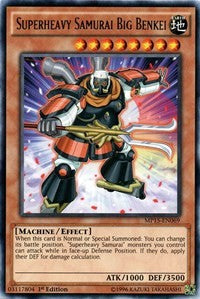 Superheavy Samurai Big Benkei [MP15-EN069] Rare | Good Games Morley