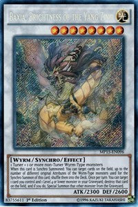 Baxia, Brightness of the Yang Zing [MP15-EN096] Secret Rare | Good Games Morley