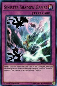 Sinister Shadow Games [MP15-EN114] Ultra Rare | Good Games Morley