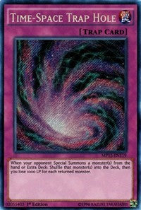 Time-Space Trap Hole [MP15-EN119] Secret Rare | Good Games Morley