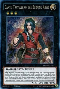 Dante, Traveler of the Burning Abyss [MP15-EN121] Secret Rare | Good Games Morley