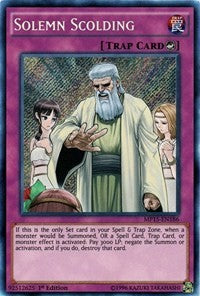 Solemn Scolding [MP15-EN186] Secret Rare | Good Games Morley