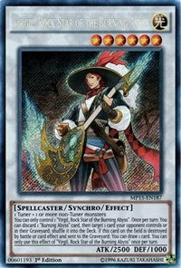 Virgil, Rock Star of the Burning Abyss [MP15-EN187] Secret Rare | Good Games Morley