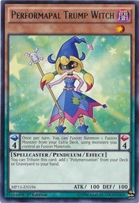 Performapal Trump Witch [MP15-EN196] Rare | Good Games Morley