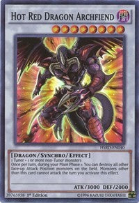 Hot Red Dragon Archfiend [HSRD-EN040] Super Rare | Good Games Morley