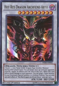 Hot Red Dragon Archfiend Abyss [HSRD-EN041] Ultra Rare | Good Games Morley