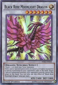 Black Rose Moonlight Dragon [HSRD-EN044] Super Rare | Good Games Morley