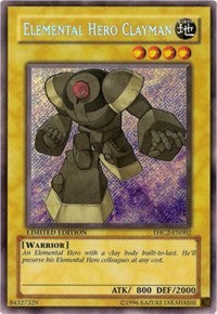 Elemental HERO Clayman [EHC2-EN002] Secret Rare | Good Games Morley