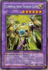 Elemental HERO Thunder Giant [EHC2-EN004] Secret Rare | Good Games Morley