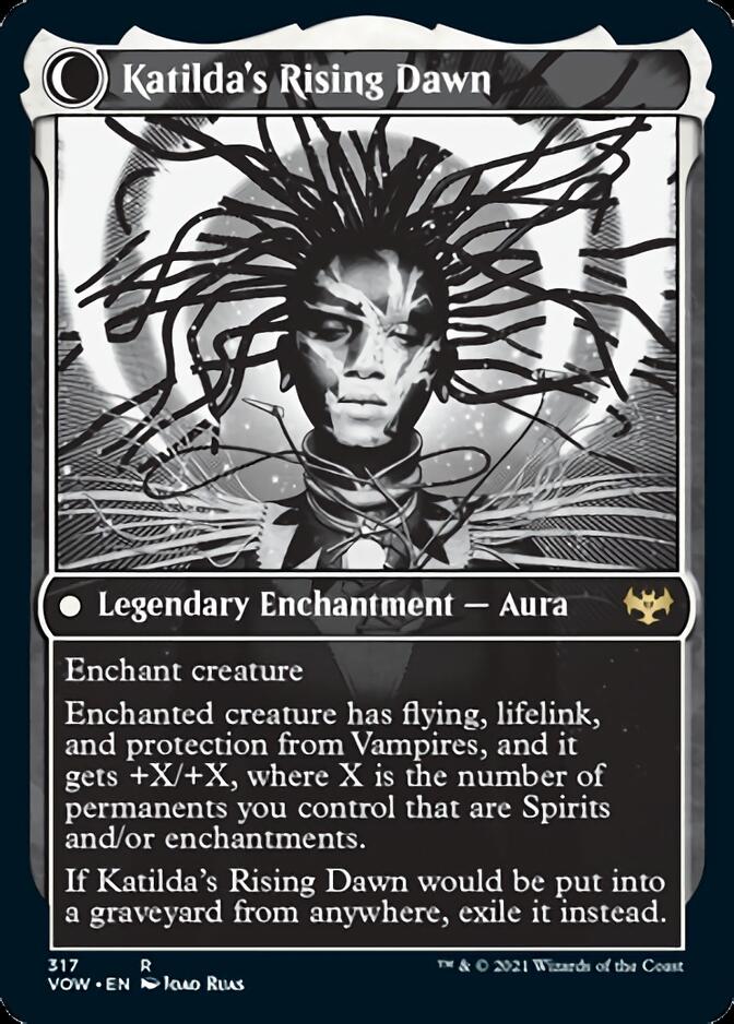 Katilda, Dawnhart Martyr // Katilda's Rising Dawn (Showcase Eternal Night) [Innistrad: Crimson Vow] | Good Games Morley