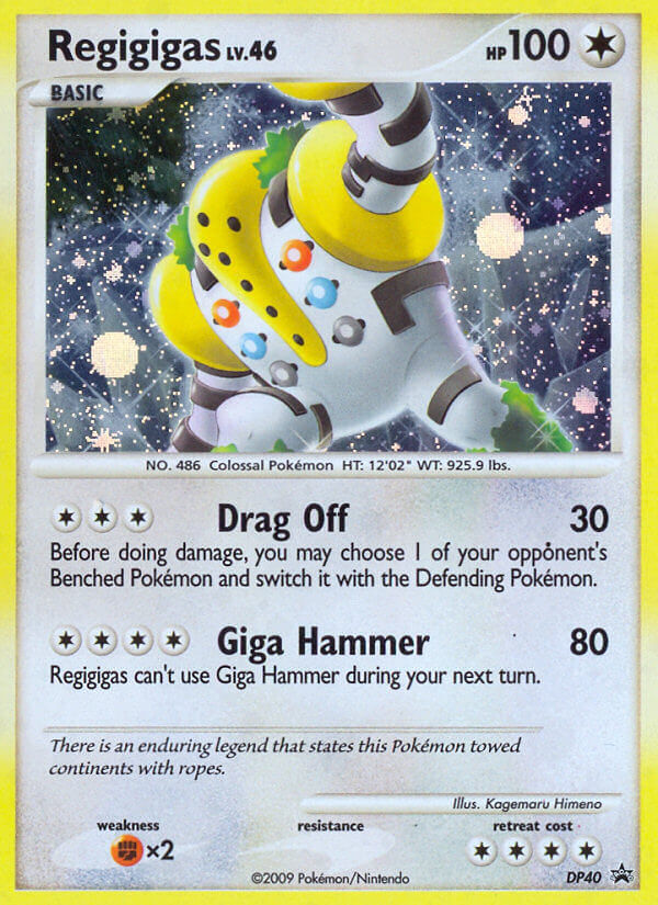 Regigigas (DP40) [Diamond & Pearl: Black Star Promos] | Good Games Morley
