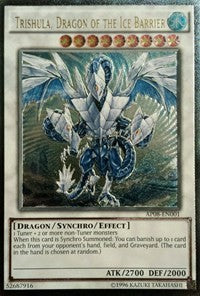 Trishula, Dragon of the Ice Barrier [AP08-EN001] Ultimate Rare | Good Games Morley