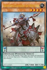Samurai Cavalry of Reptier (ENSP1) [DOCS-ENSP1] Ultra Rare | Good Games Morley