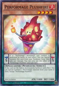 Performage Plushfire [DOCS-EN016] Common | Good Games Morley