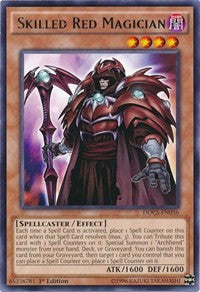 Skilled Red Magician [DOCS-EN036] Rare | Good Games Morley