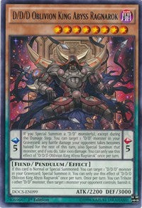 D/D/D Oblivion King Abyss Ragnarok [DOCS-EN099] Rare | Good Games Morley