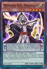 Wisdom-Eye Magician [SDMP-EN005] Super Rare | Good Games Morley